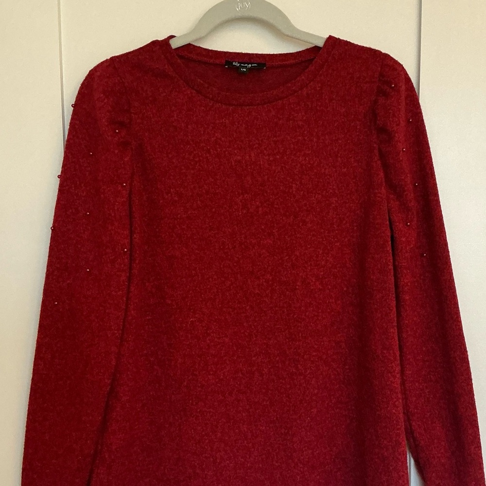 Elegant Red Blouse